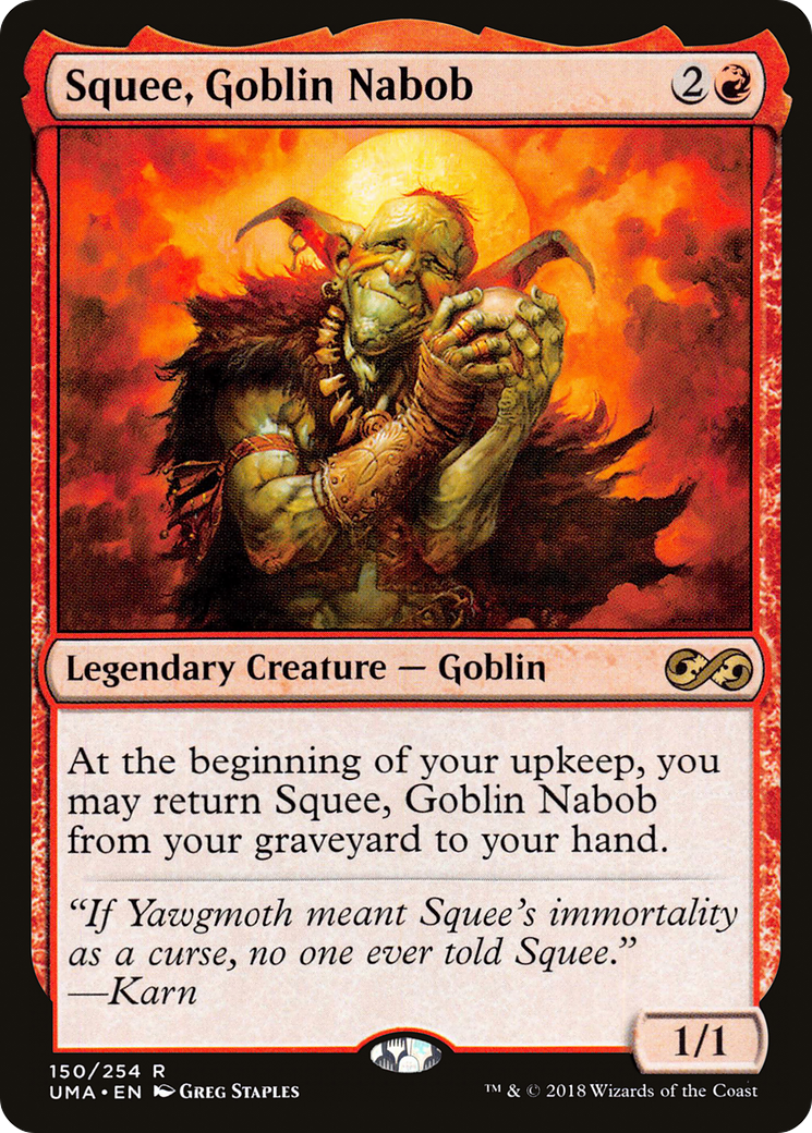 Squee, Goblin Nabob (UMA-150) [Ultimate Masters]
