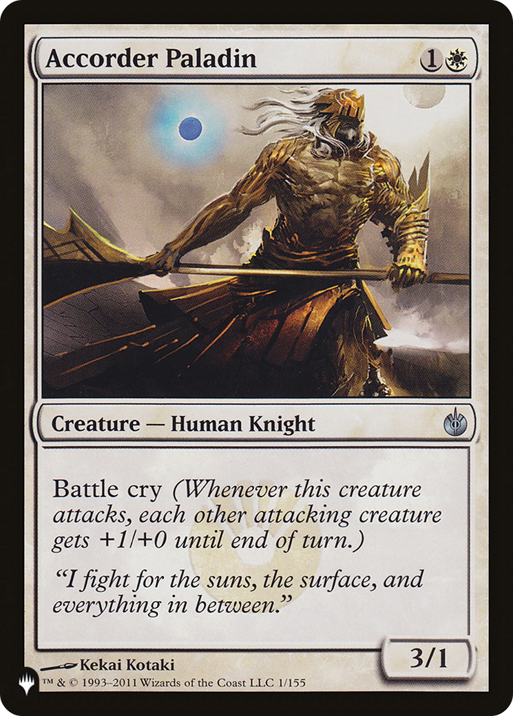 Accorder Paladin (LIST-MBS-1) [The List]
