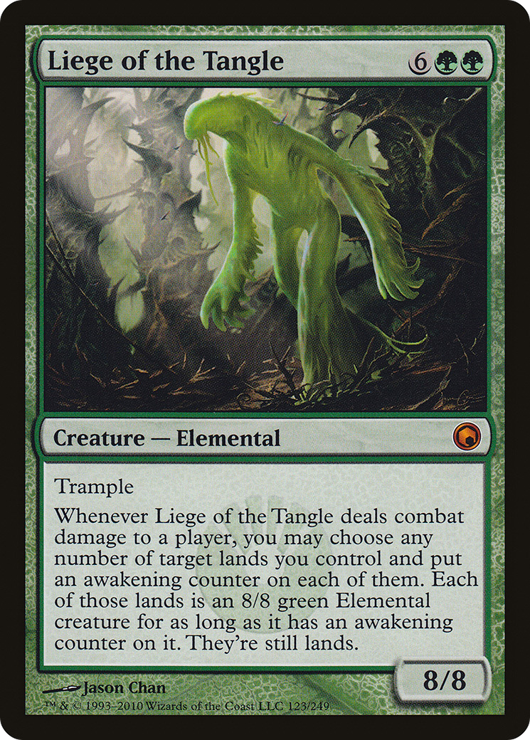 Liege of the Tangle (SOM-123) [Scars of Mirrodin]