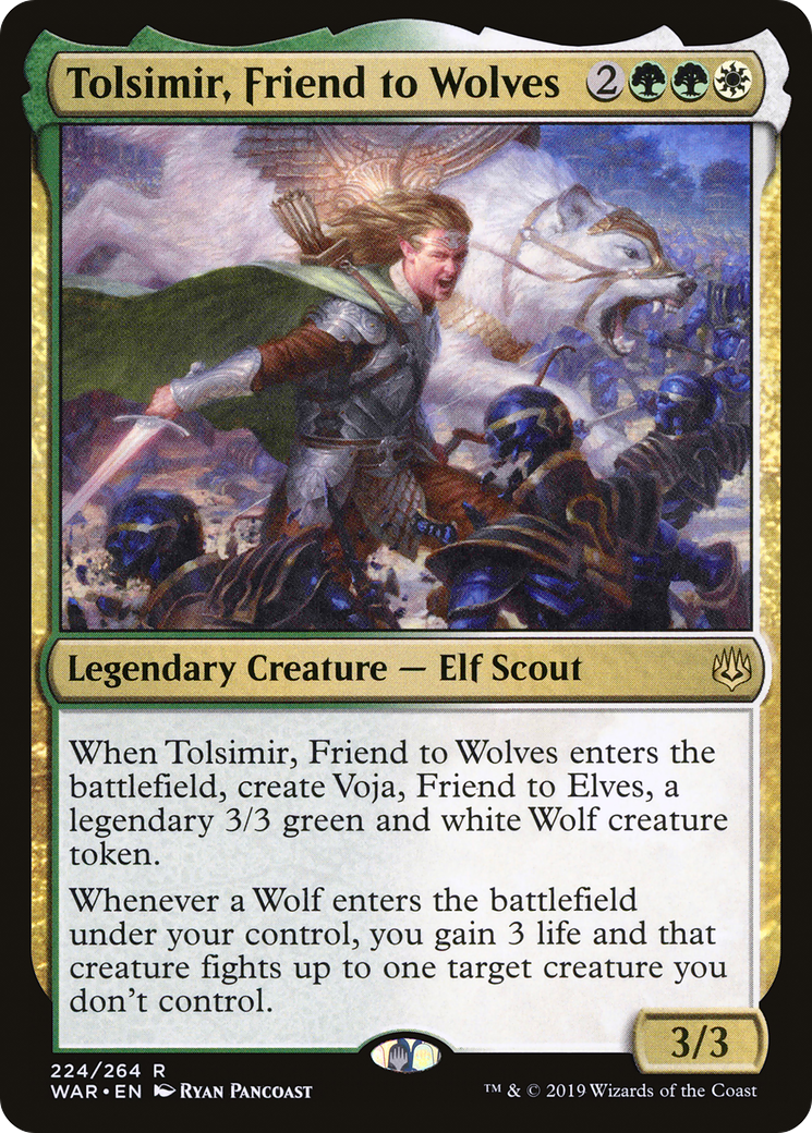 Tolsimir, Friend to Wolves (WAR-224) [War of the Spark]