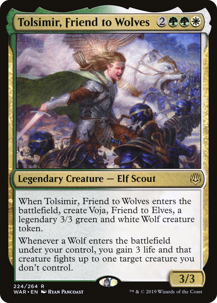 Tolsimir, Friend to Wolves (WAR-224) [War of the Spark]