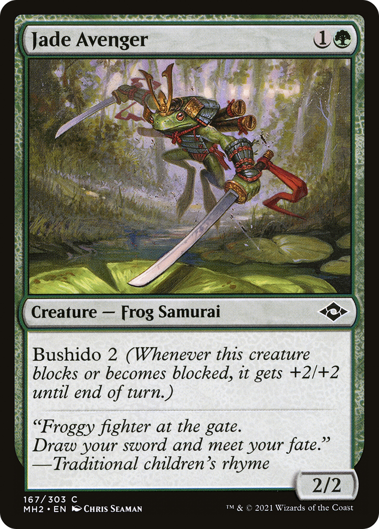 Jade Avenger (MH2-167) [Modern Horizons 2]