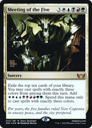 Meeting of the Five (PRE-202S) [Streets of New Capenna Promos] Foil