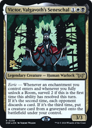 Victor, Valgavoth's Seneschal (PRE-238S) [Duskmourn: House of Horror Promos] Foil