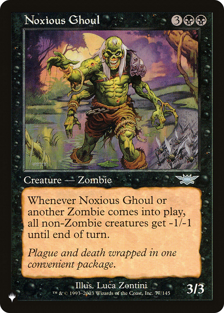 Noxious Ghoul (LIST-LGN-77) [The List]