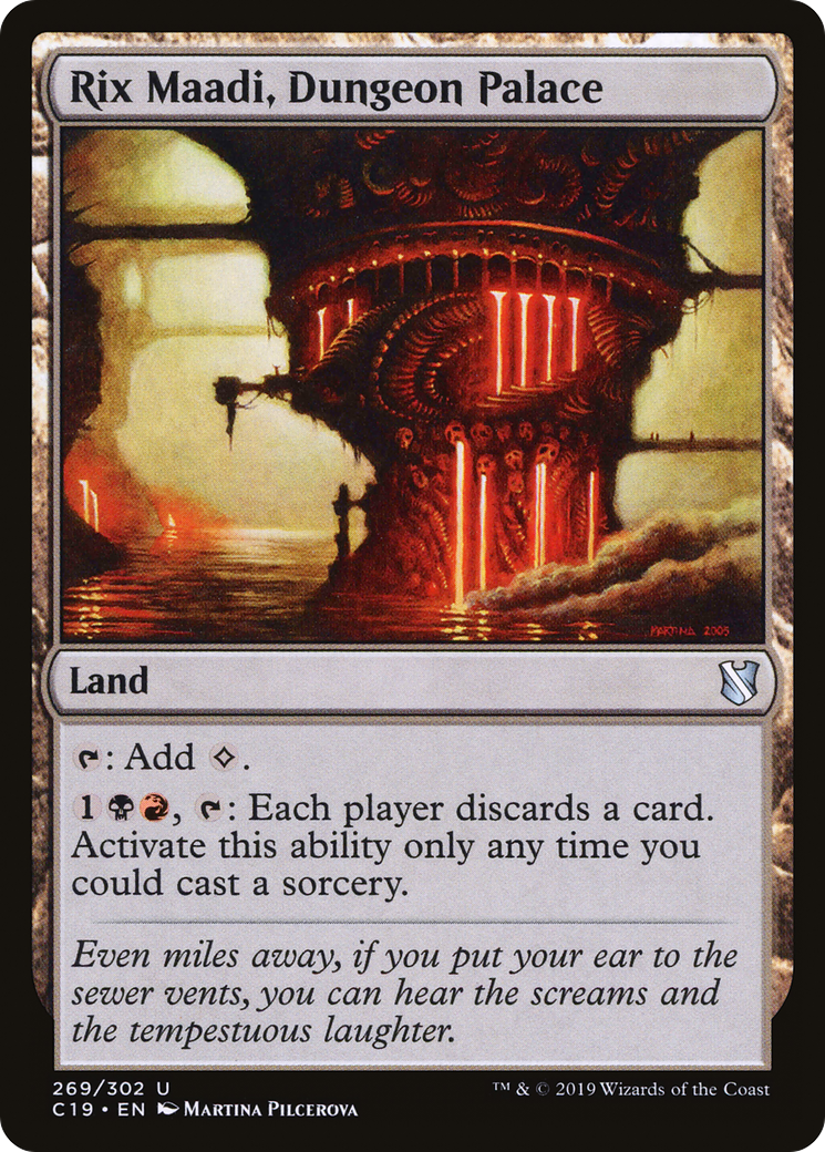Rix Maadi, Dungeon Palace (C19-269) [Commander 2019]