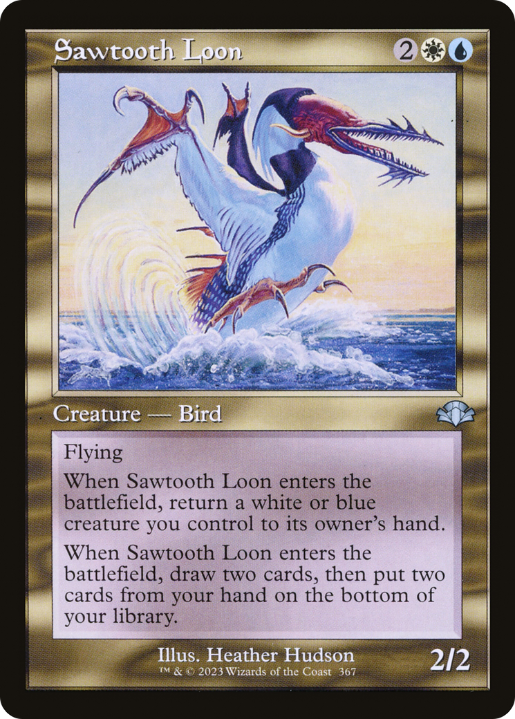 Sawtooth Loon (DMR-367) [Dominaria Remastered]