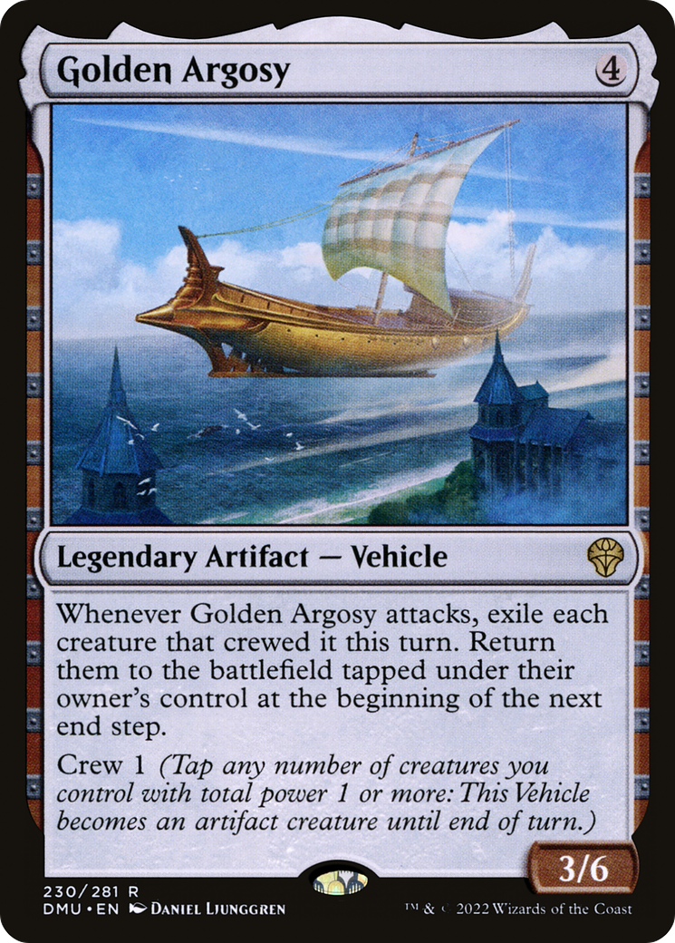 Golden Argosy (DMU-230) [Dominaria United] Foil