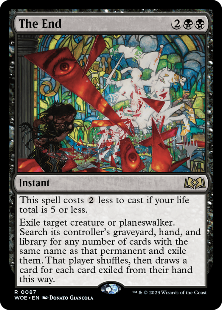 The End (PPWOE-87P) [Wilds of Eldraine Promos]