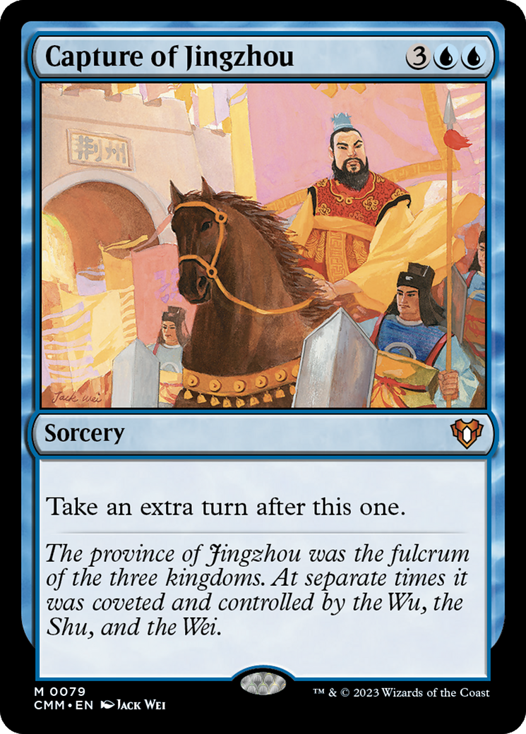Capture of Jingzhou (CMM-079) [Commander Masters] Foil