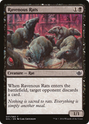 Ravenous Rats (DD3-037) [Duel Decks Anthology: Garruk vs. Liliana]
