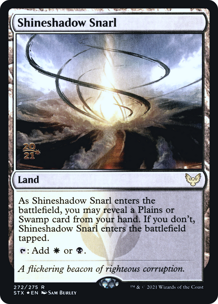 Shineshadow Snarl (PRE-272S) [Strixhaven: School of Mages Promos] Foil