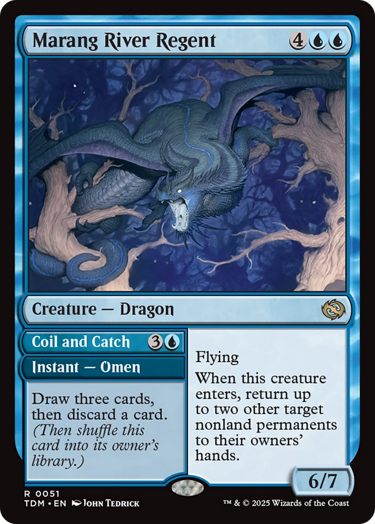 Marang River Regent // Coil and Catch (TDM-051) [Tarkir: Dragonstorm]