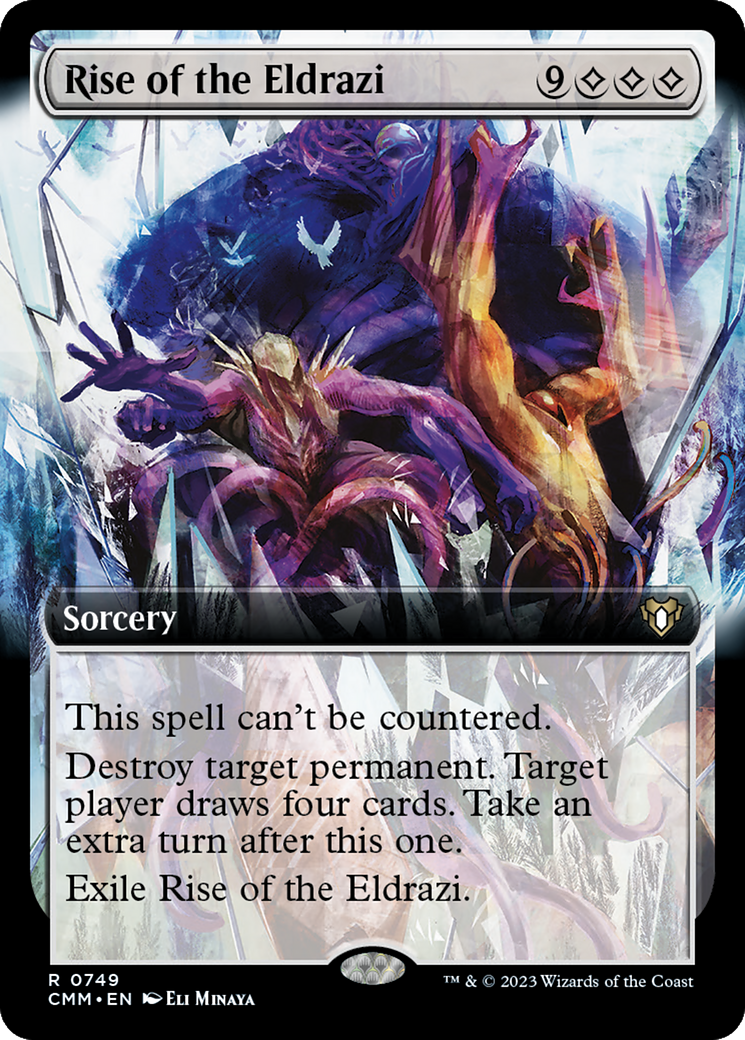 Rise of the Eldrazi (CMM-749) [Commander Masters]: (Extended Art) Foil