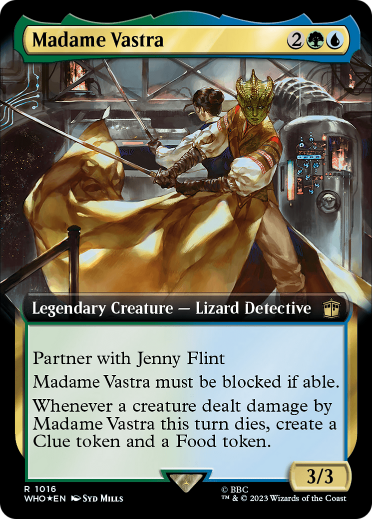 Madame Vastra (WHO-1016) [Doctor Who]: (Extended Art) Foil