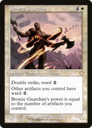 Bronze Guardian (Retro Frame) (BRC-070) [The Brothers' War Commander]
