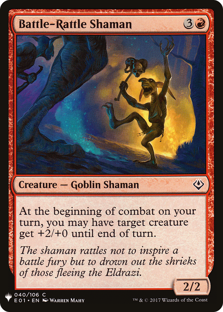 Battle-Rattle Shaman (LIST-E01-40) [The List]