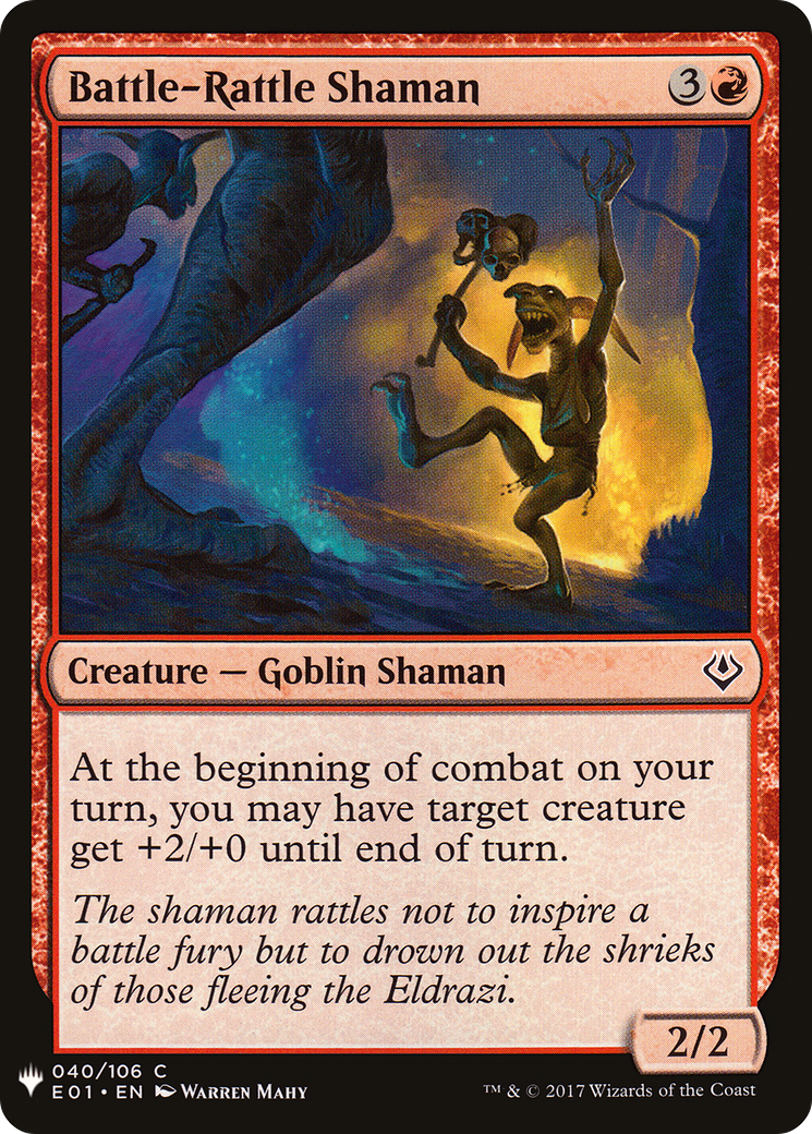 Battle-Rattle Shaman (LIST-E01-40) [The List]