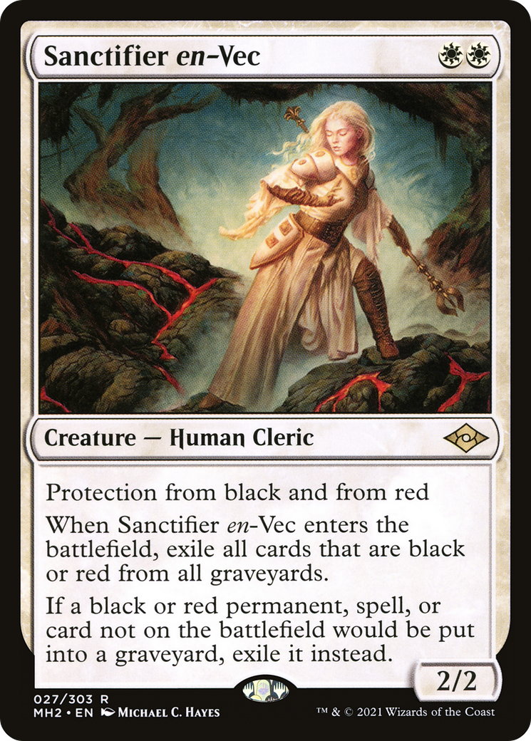 Sanctifier en-Vec (MH2-027) [Modern Horizons 2] Foil