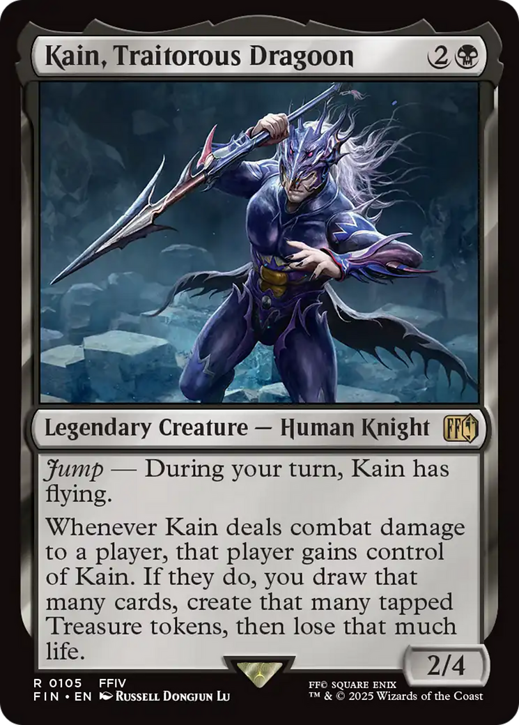 Kain, Traitorous Dragoon (FIN-105) [FINAL FANTASY] Foil