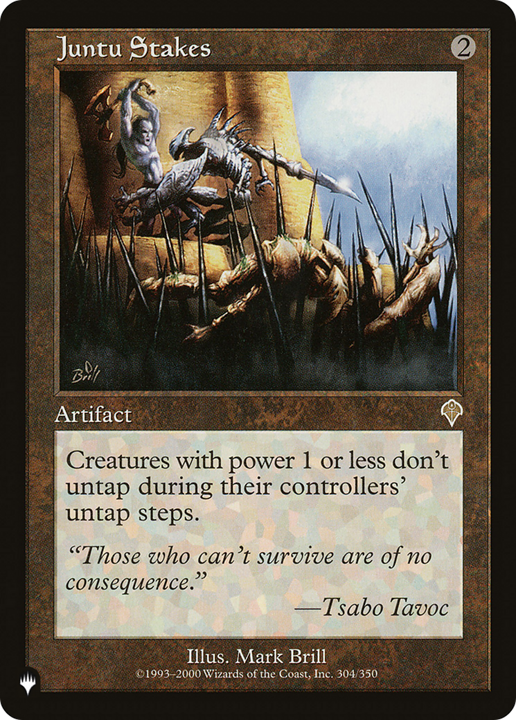 Juntu Stakes (LIST-INV-304) [The List]