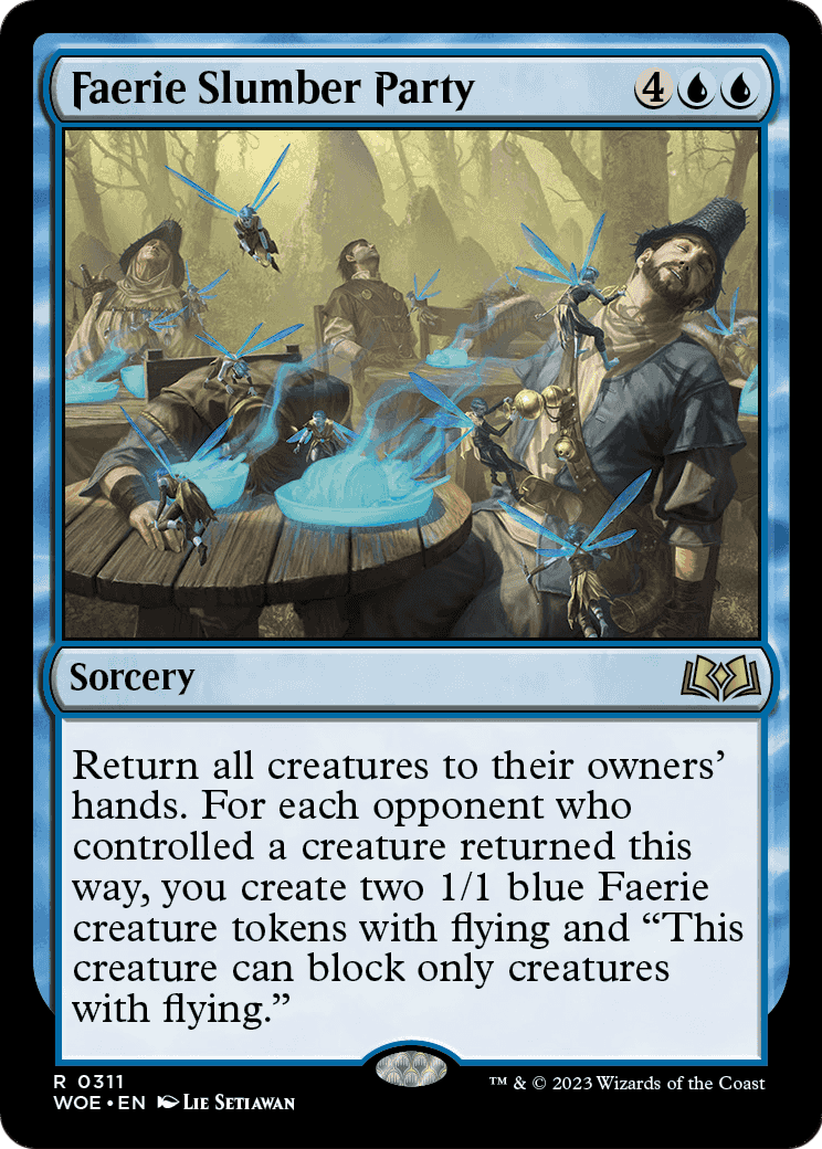 Faerie Slumber Party (WOE-311) [Wilds of Eldraine] Foil