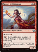 Sunset Strikemaster (TDM-126) [Tarkir: Dragonstorm] Foil