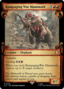 Rampaging War Mammoth (LTC-436) [Tales of Middle-earth Commander]: (Showcase) Foil
