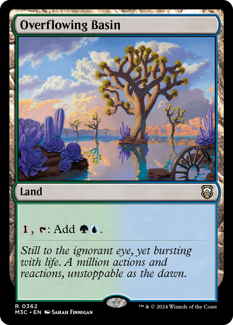 Overflowing Basin (M3C-362) [Modern Horizons 3 Commander]