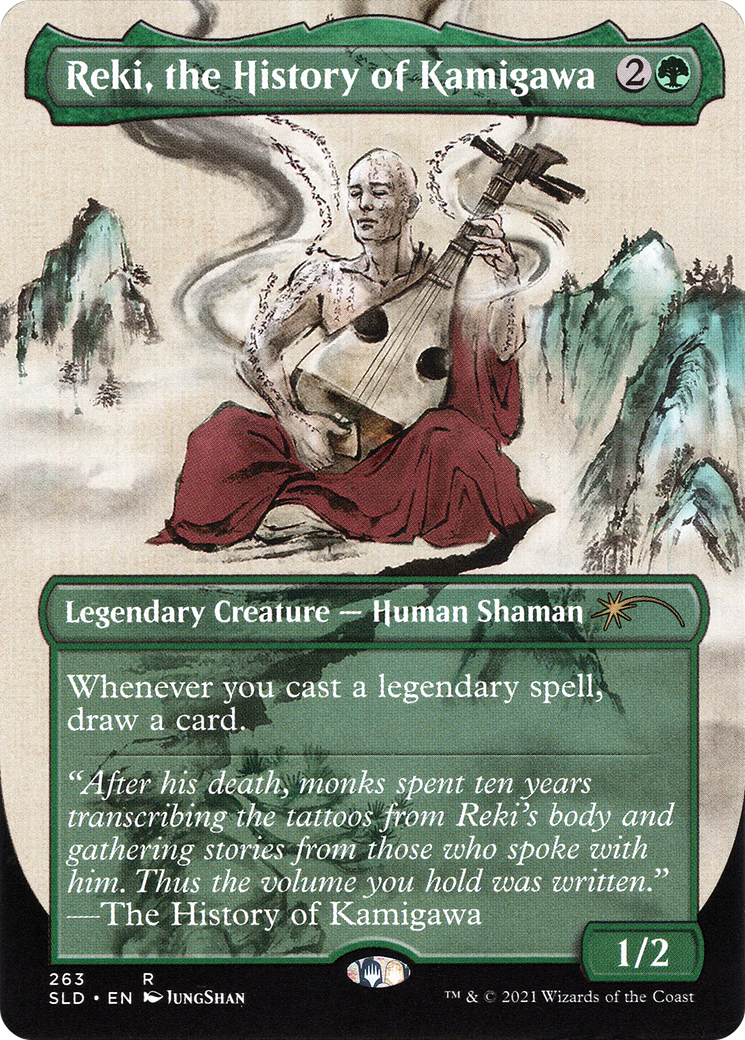 Reki, the History of Kamigawa (SLD-263) (Borderless) [Secret Lair Drop]
