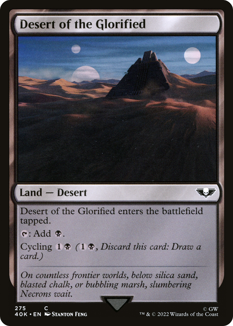 Desert of the Glorified (40K-275) [Warhammer 40,000 Commander]