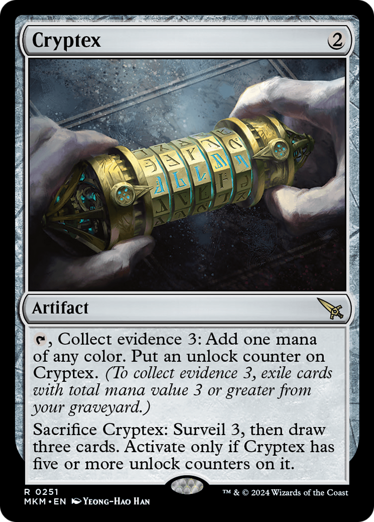 Cryptex (MKM-251) [Murders at Karlov Manor]