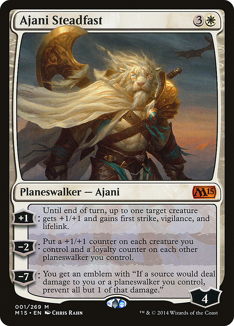 Ajani Steadfast (M15-001) [Magic 2015] Foil
