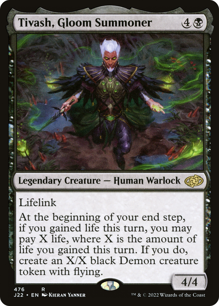 Tivash, Gloom Summoner (J22-476) [Jumpstart 2022]