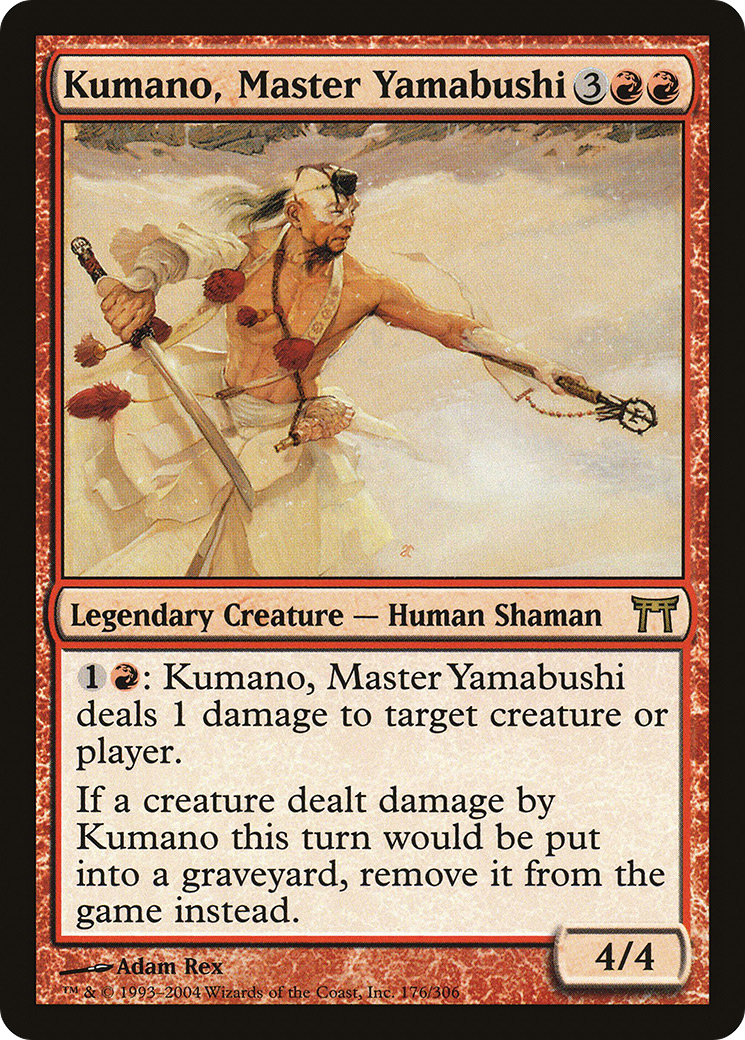Kumano, Master Yamabushi (CHK-176) [Champions of Kamigawa] Foil