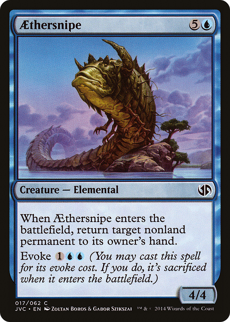 Aethersnipe (DD3-017) [Duel Decks Anthology: Jace vs. Chandra]
