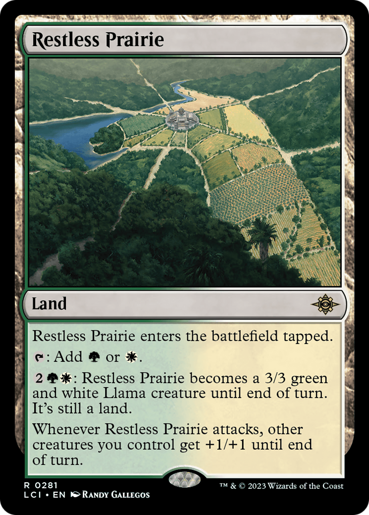 Restless Prairie (LCI-281) [The Lost Caverns of Ixalan]