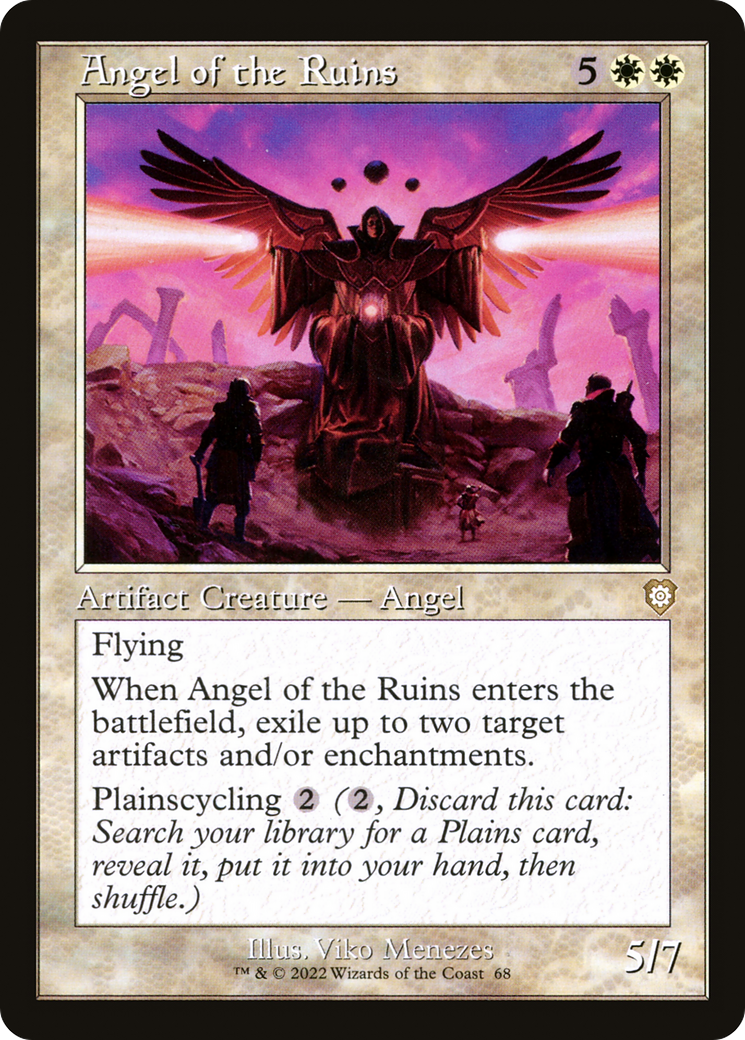 Angel of the Ruins (BRC-068) [The Brothers' War Commander]