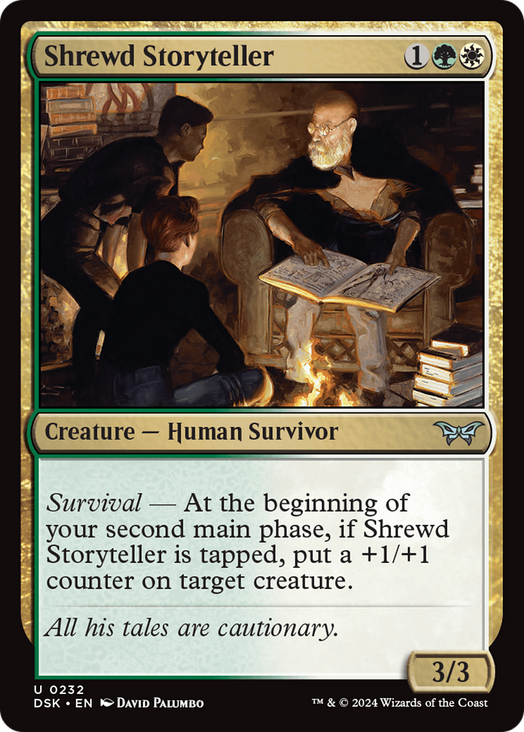 Shrewd Storyteller (DSK-232) [Duskmourn: House of Horror]