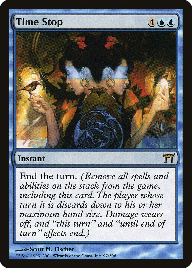 Time Stop (CHK-097) [Champions of Kamigawa] Foil