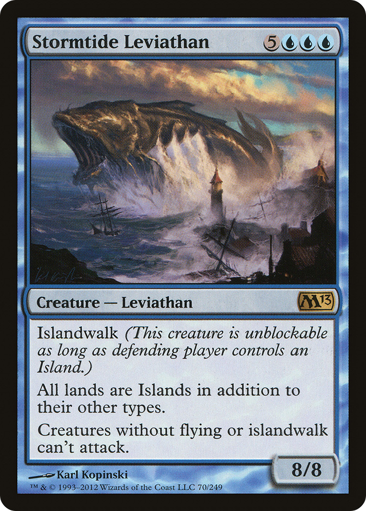 Stormtide Leviathan (M13-070) [Magic 2013] Foil