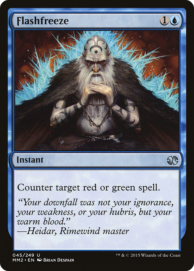 Flashfreeze (MM2-045) [Modern Masters 2015]