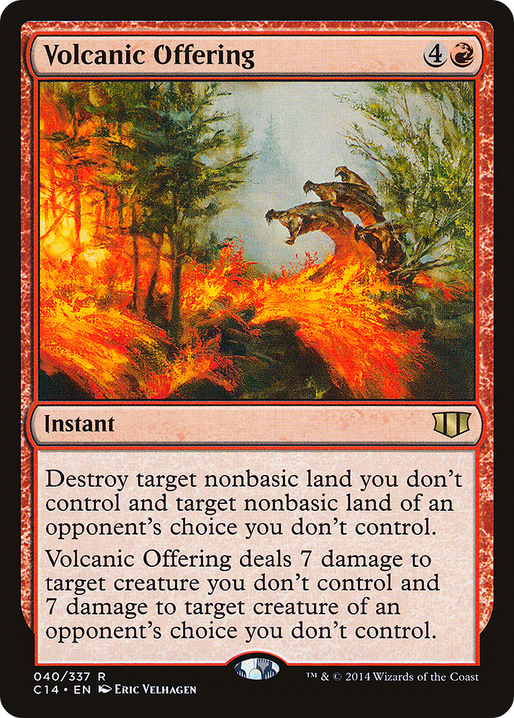 Volcanic Offering (C14-040) [Commander 2014]