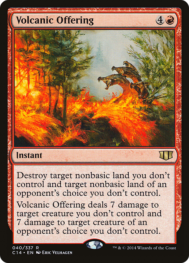 Volcanic Offering (C14-040) [Commander 2014]