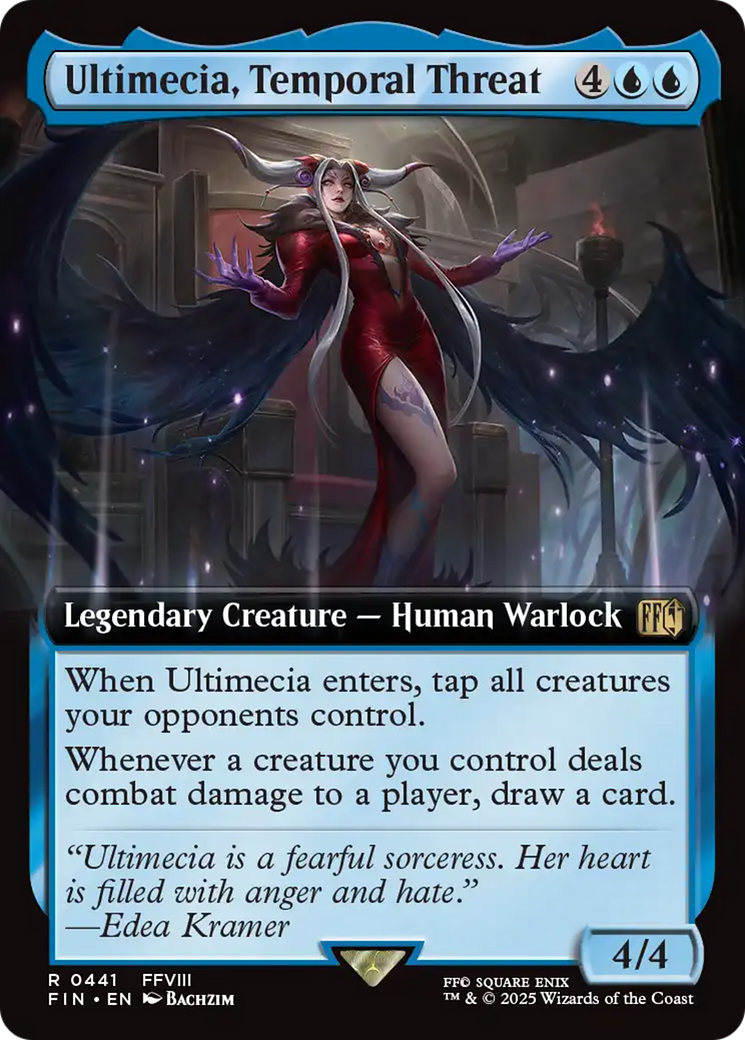 Ultimecia, Temporal Threat (Extended Art) (FIN-441) [FINAL FANTASY]: (Extended Art)