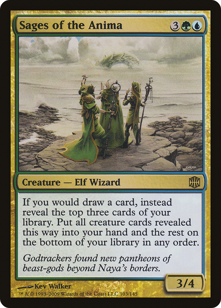 Sages of the Anima (ARB-103) [Alara Reborn]