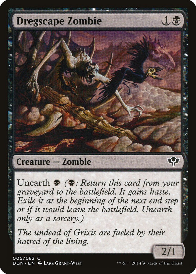 Dregscape Zombie (DDN-005) [Duel Decks: Speed vs. Cunning]