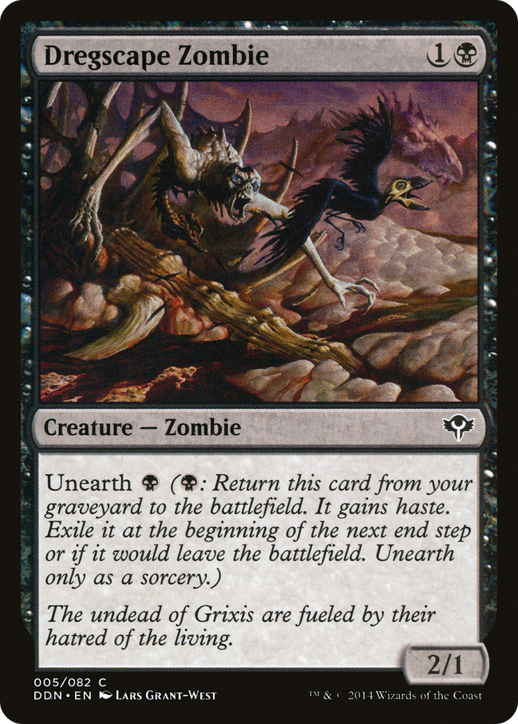 Dregscape Zombie (DDN-005) [Duel Decks: Speed vs. Cunning]