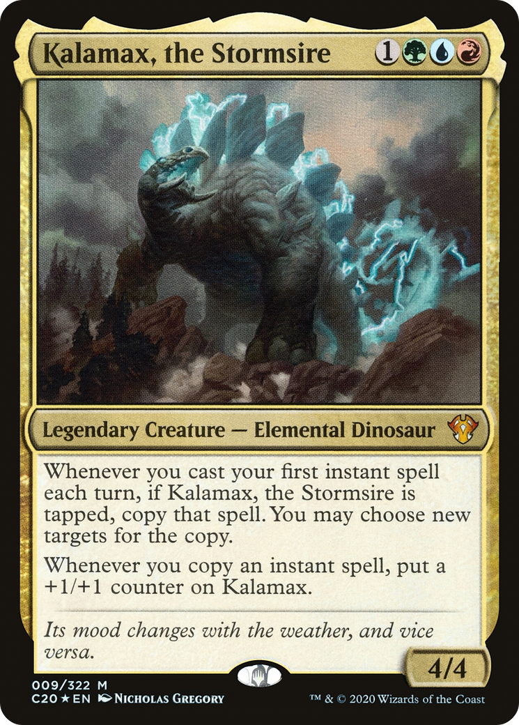 Kalamax, the Stormsire (C20-009) [Commander 2020] Foil