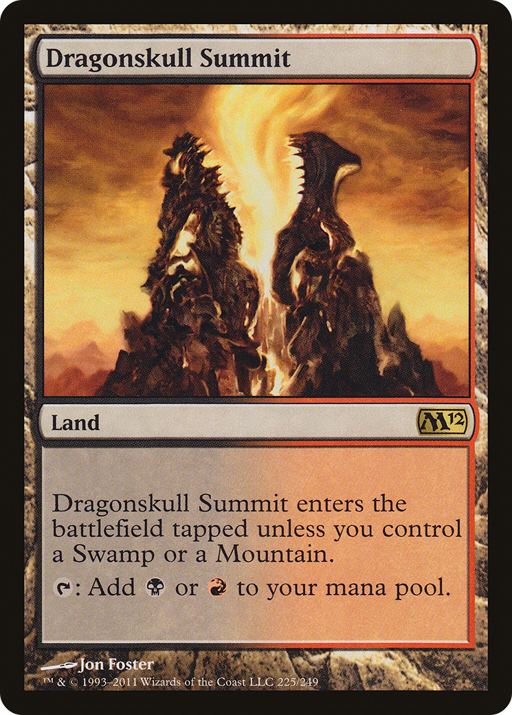 Dragonskull Summit (M12-225) [Magic 2012]